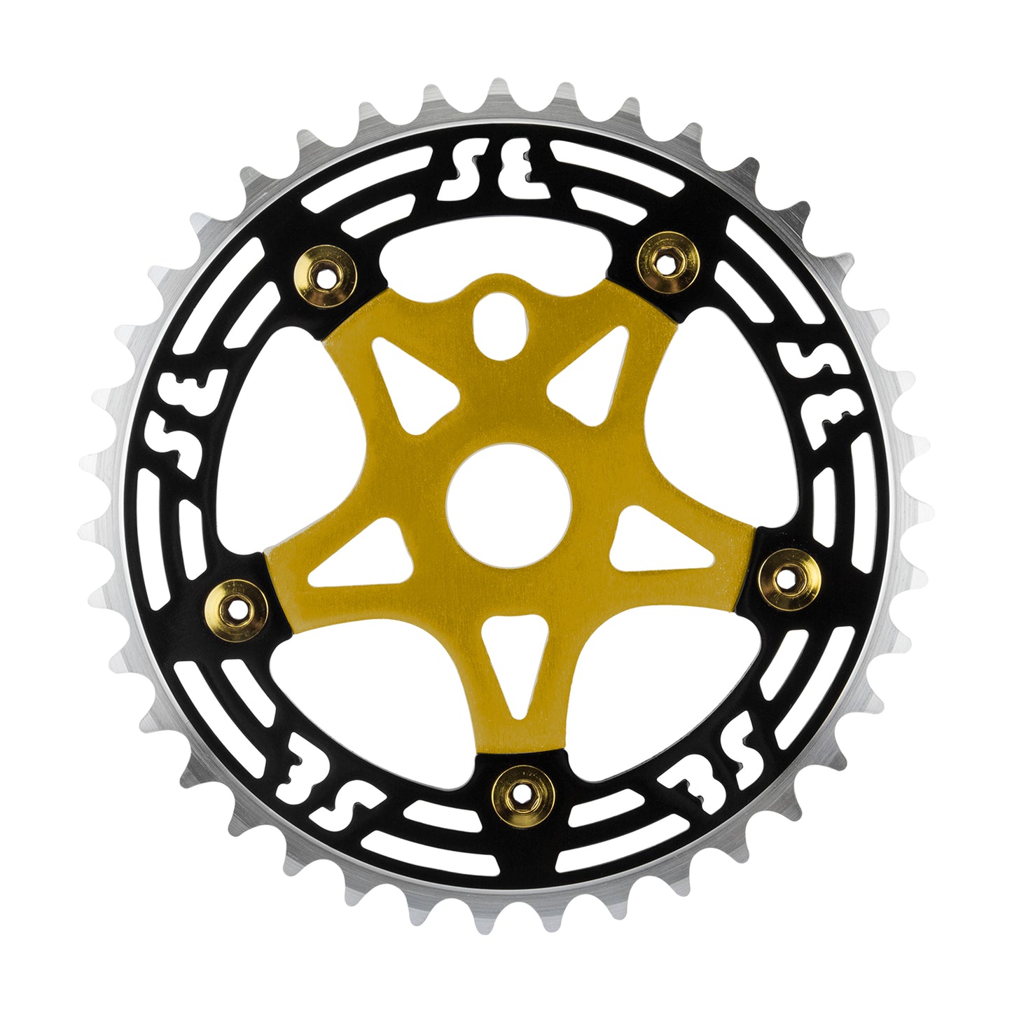 SE Bikes Chainring and Spider One Piece Alloy