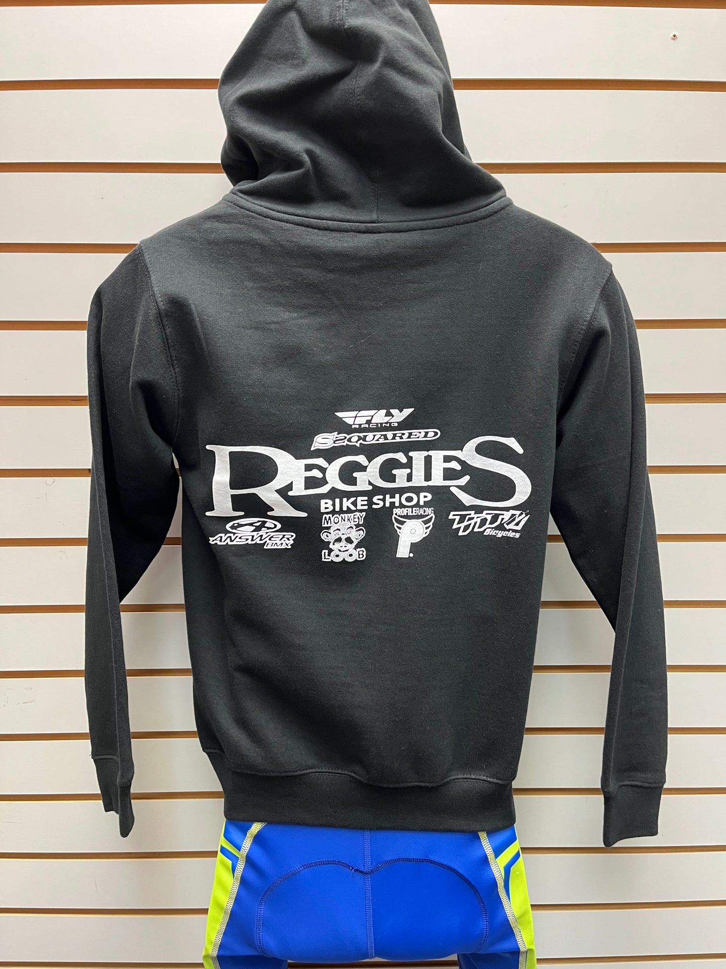 Reggie's Team Youth Zip Sweatshirt Black