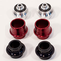 Profile Racing Front Bolt-On Hub Cone Spacer-Black
