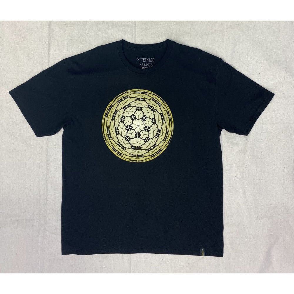 Fit Circle Logo Shirt Black XL