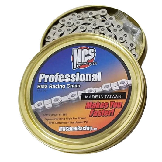MCS Professional 1/2 x 3/32"x 116L Chain Silver