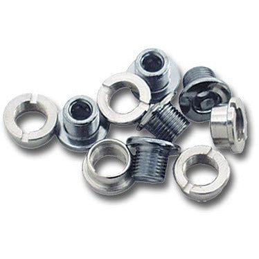 MCS Steel Chainring Bolts Chrome