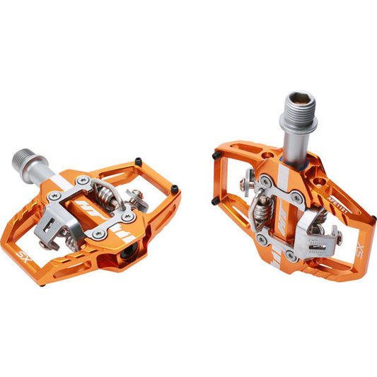 Pedales de clip HT Components T1-SX BMX naranja