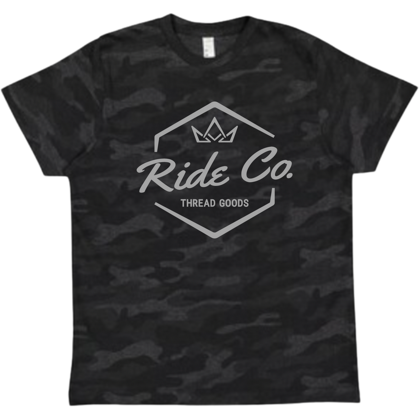 Camiseta juvenil con logotipo de Ride Co.