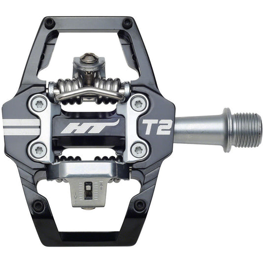 HT T2 Enduro Pedals - Dual Sided Clipless with Platform