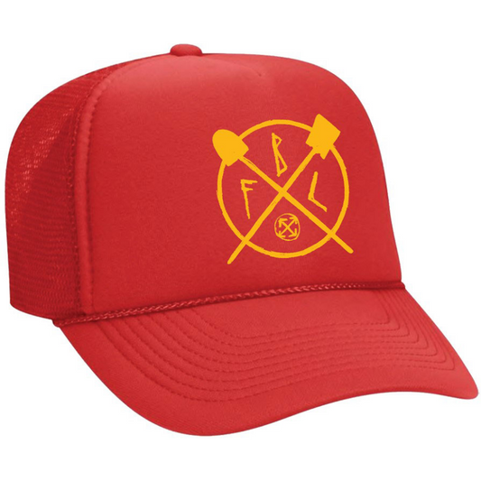 Fit TRL Trucker Hat Rot