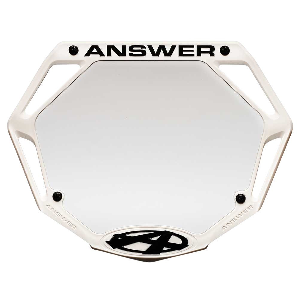 Answer BMX Mini 3D Number Plates